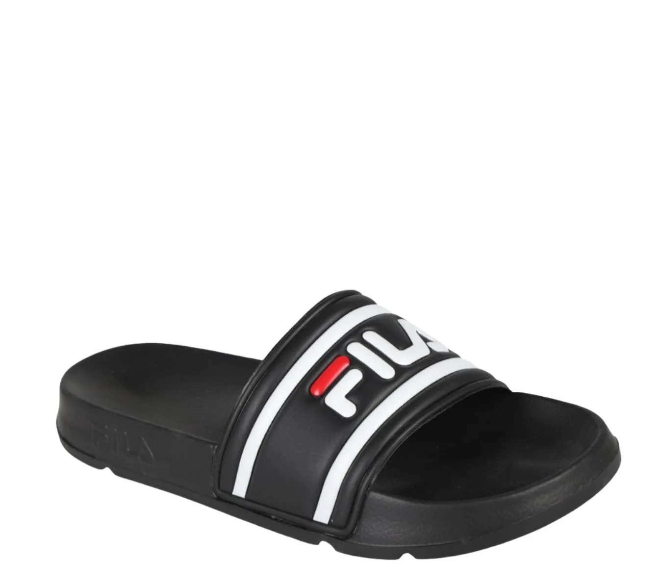 101093025Y, Fila, Morro Bay Men  Slippers - Black