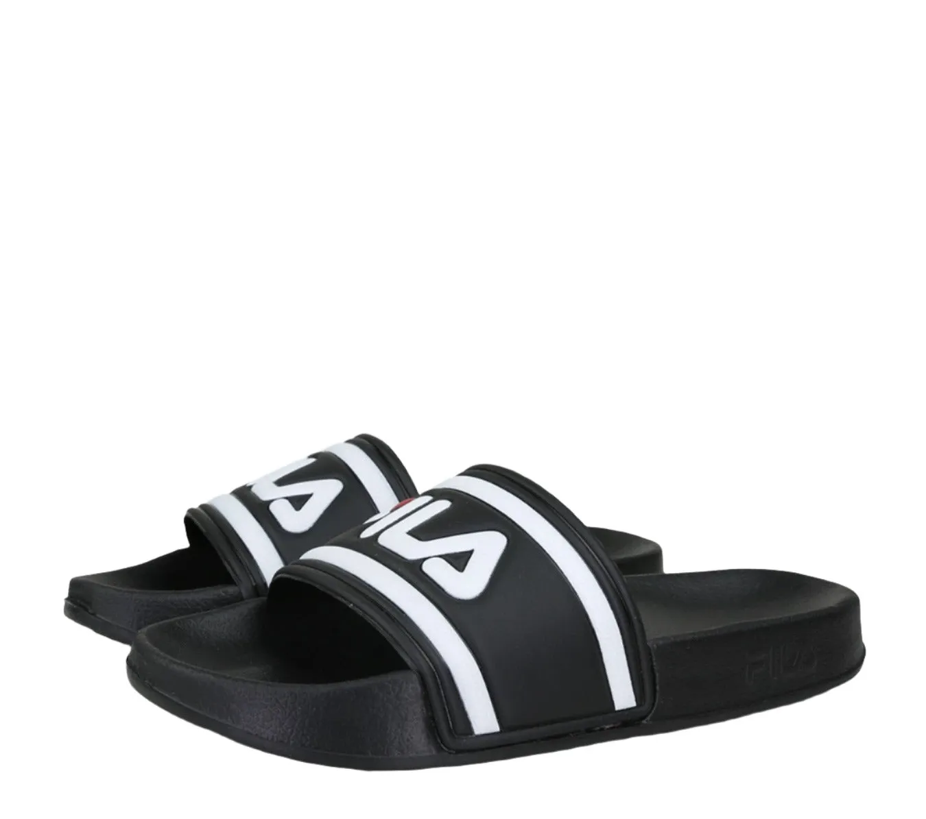 101093025Y, Fila, Morro Bay Men  Slippers - Black