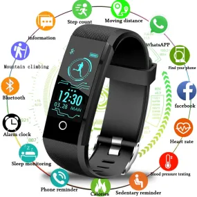 2019New Smartwatch Men Fitness Tracker Pedometer Sport Watch Blood Pressure Heart Rate Monitor Women Smart Watch for ios Android