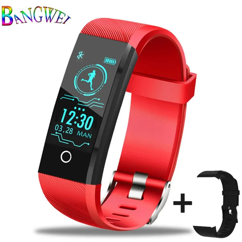 2019New Smartwatch Men Fitness Tracker Pedometer Sport Watch Blood Pressure Heart Rate Monitor Women Smart Watch for ios Android