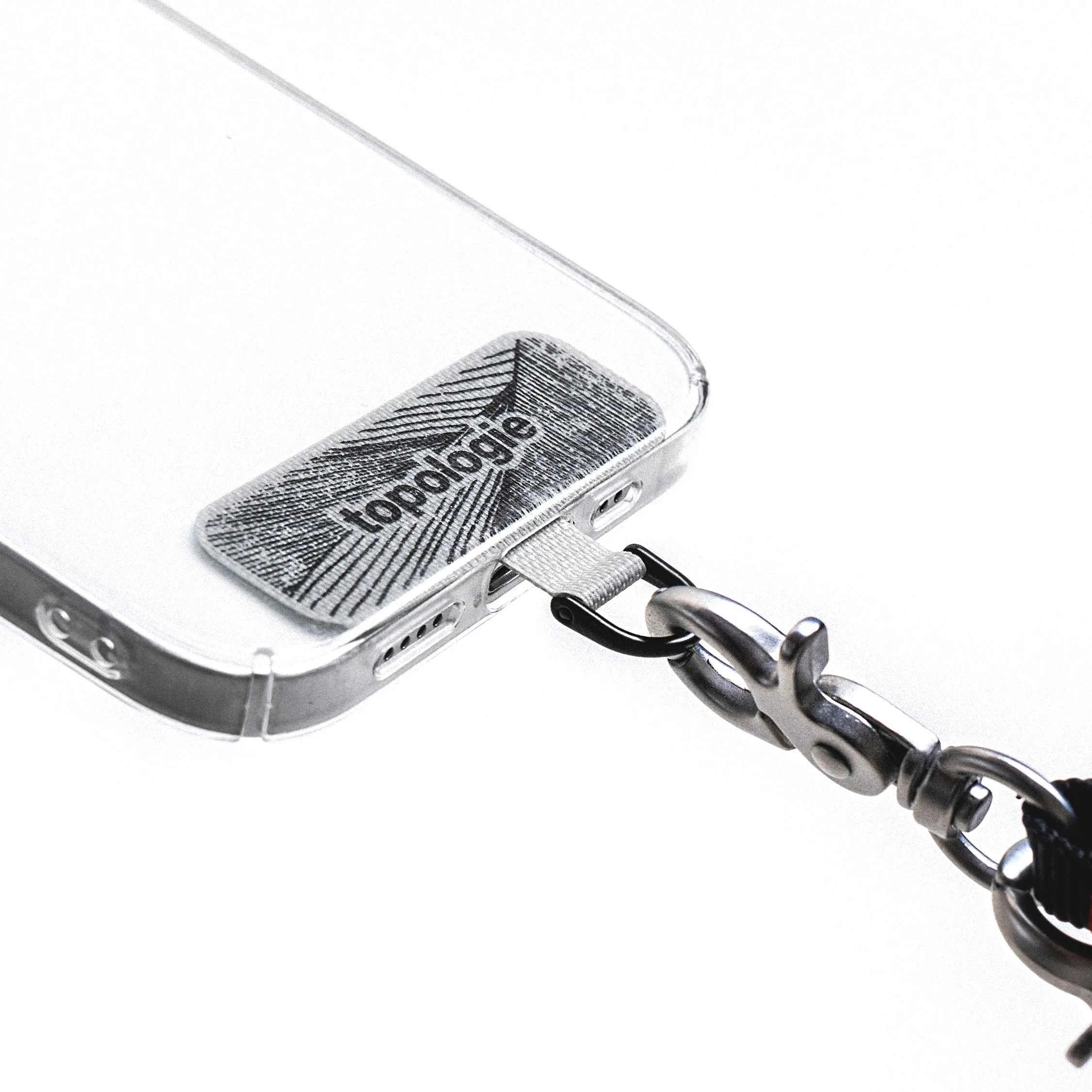 6.0mm Rope / Brick Reflective   Phone Strap Adapter