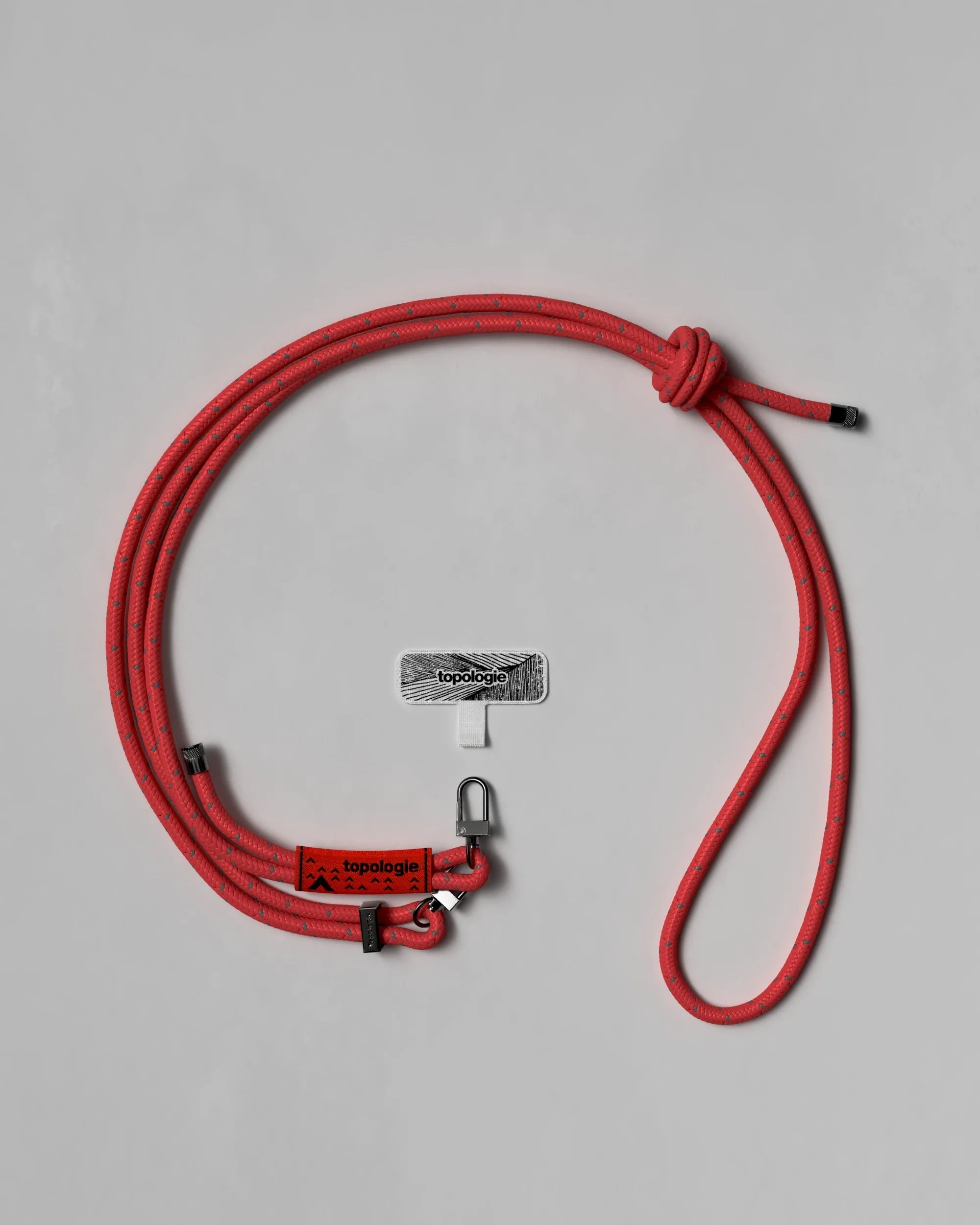 6.0mm Rope / Brick Reflective   Phone Strap Adapter