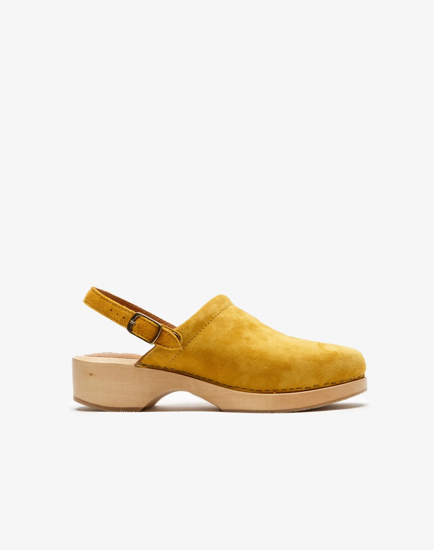 70s Classic Clog Yellow Suede