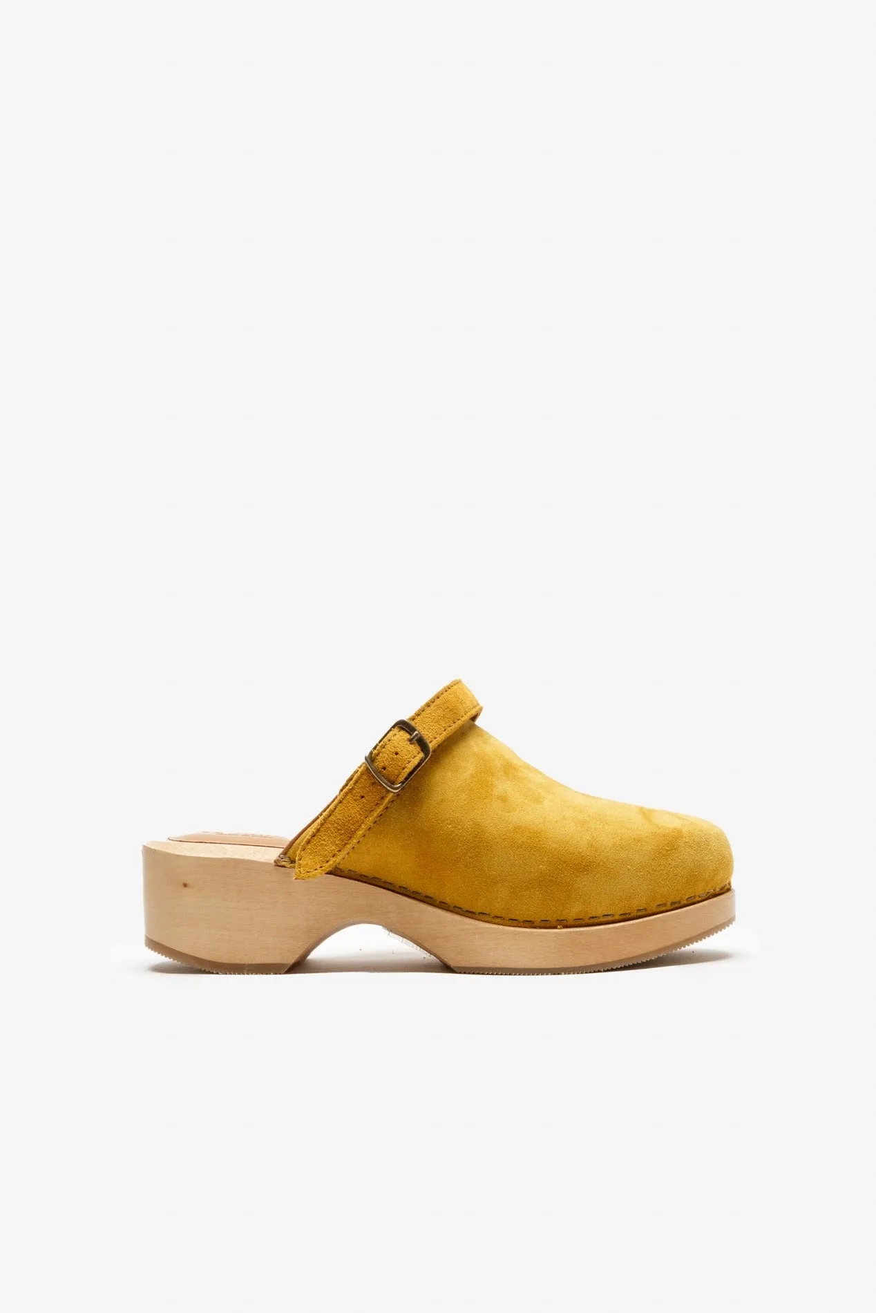 70s Classic Clog Yellow Suede