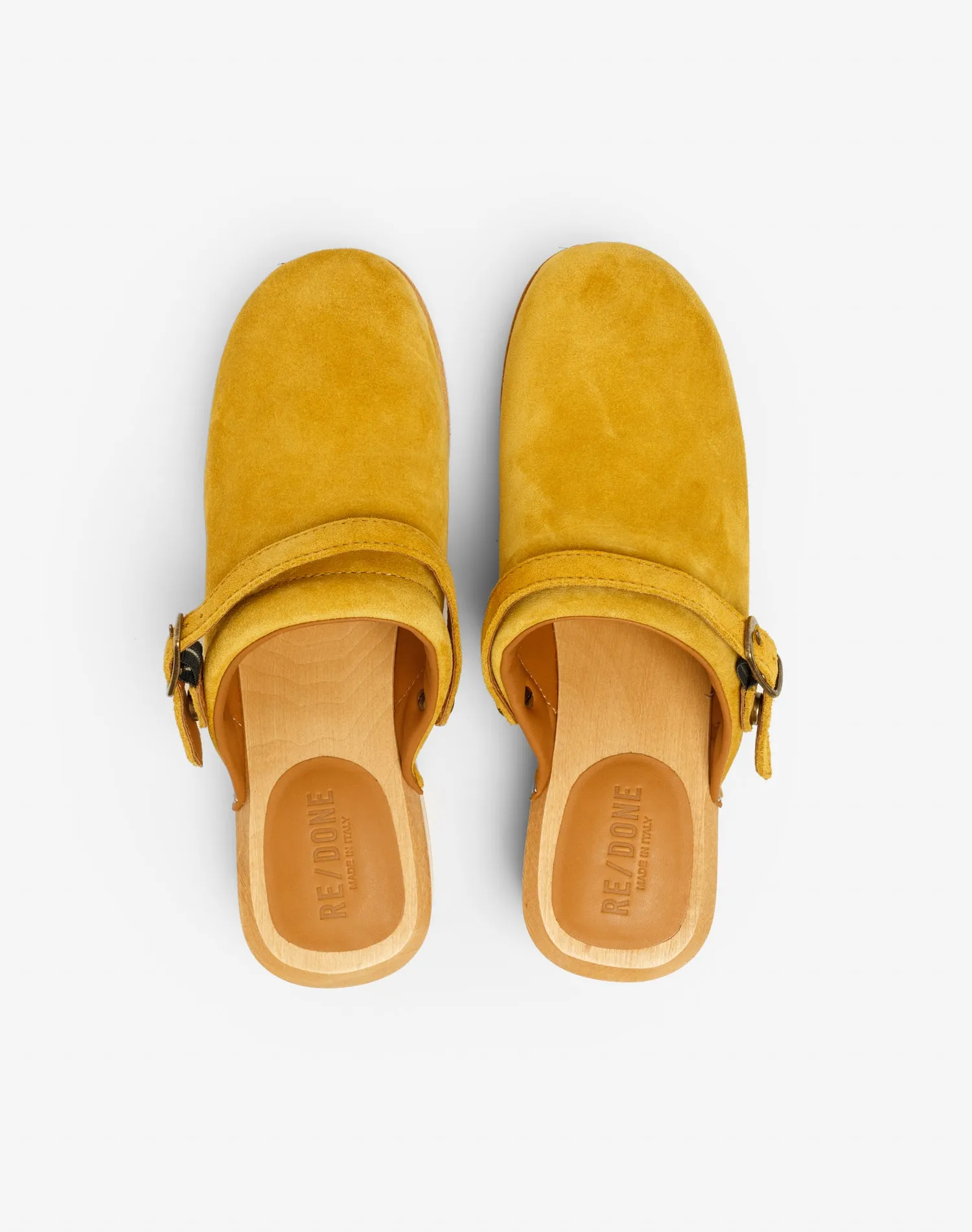 70s Classic Clog Yellow Suede