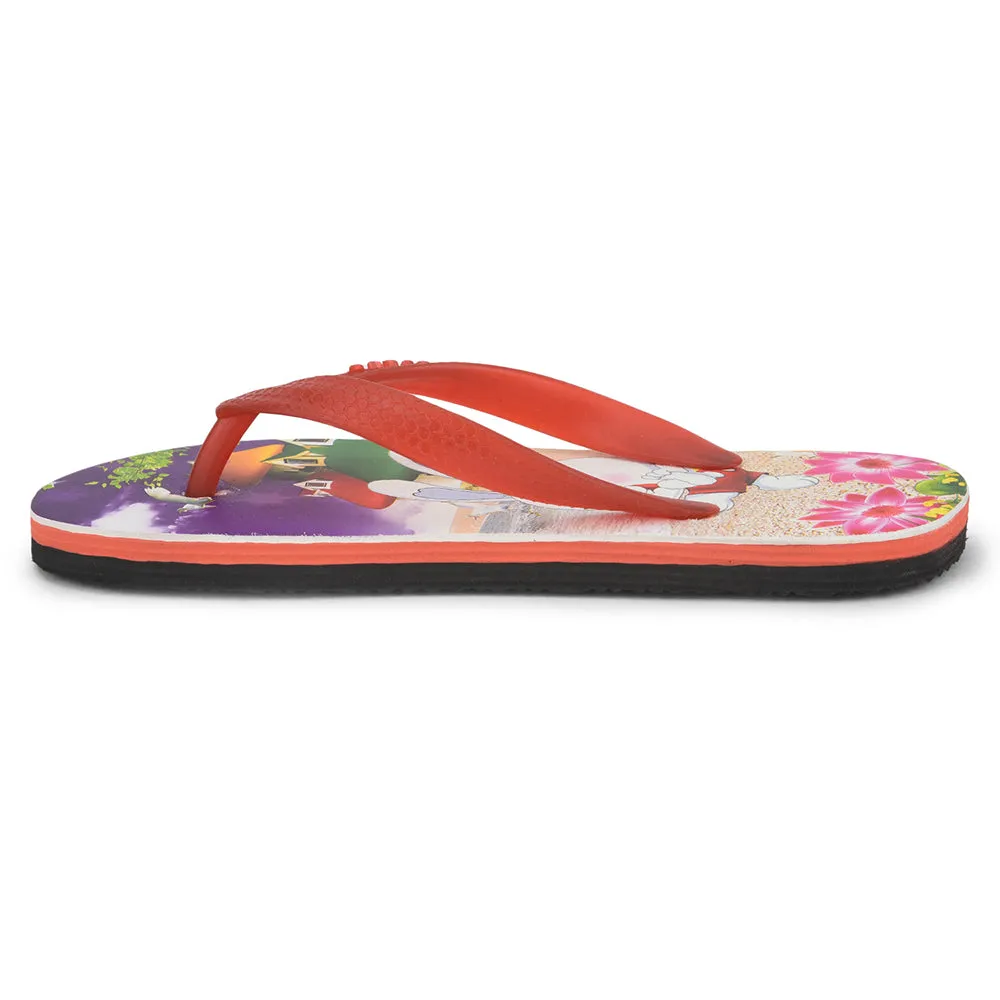 A-HA By Liberty AHA-127E Black Flip Flop For Kids