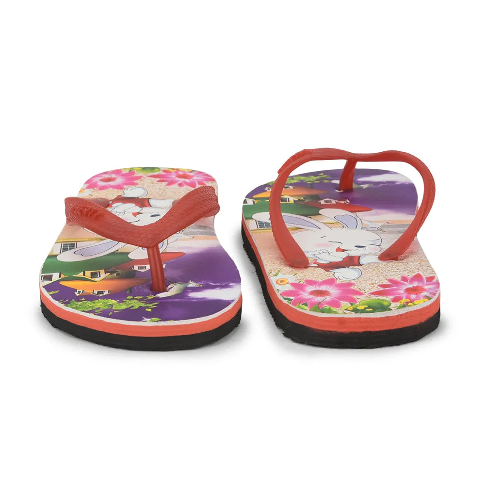 A-HA By Liberty AHA-127E Black Flip Flop For Kids