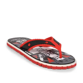 A-HA By Liberty AHA-32 Red Flip-Flops For Men