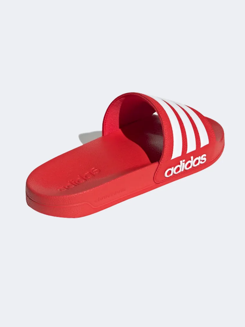 Adidas Adilette Shower Unisex Swim Slippers Red/White