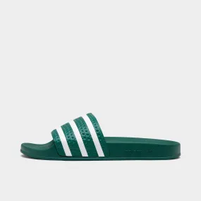 adidas Originals Adilette Slides Collegiate Green / Cloud White - Collegiate Green