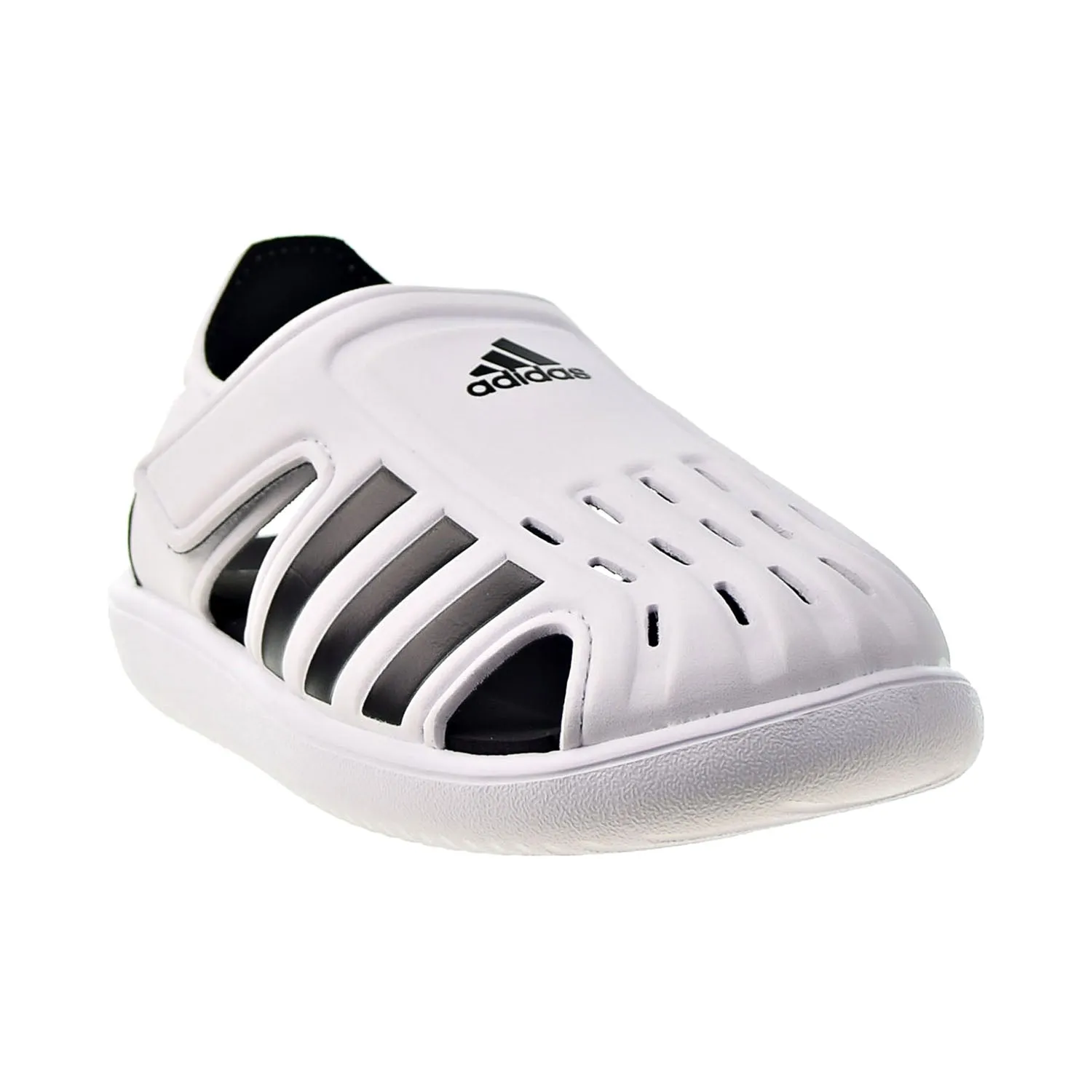 Adidas Water Sandals C Little Kids' Cloud White-CoreBlack