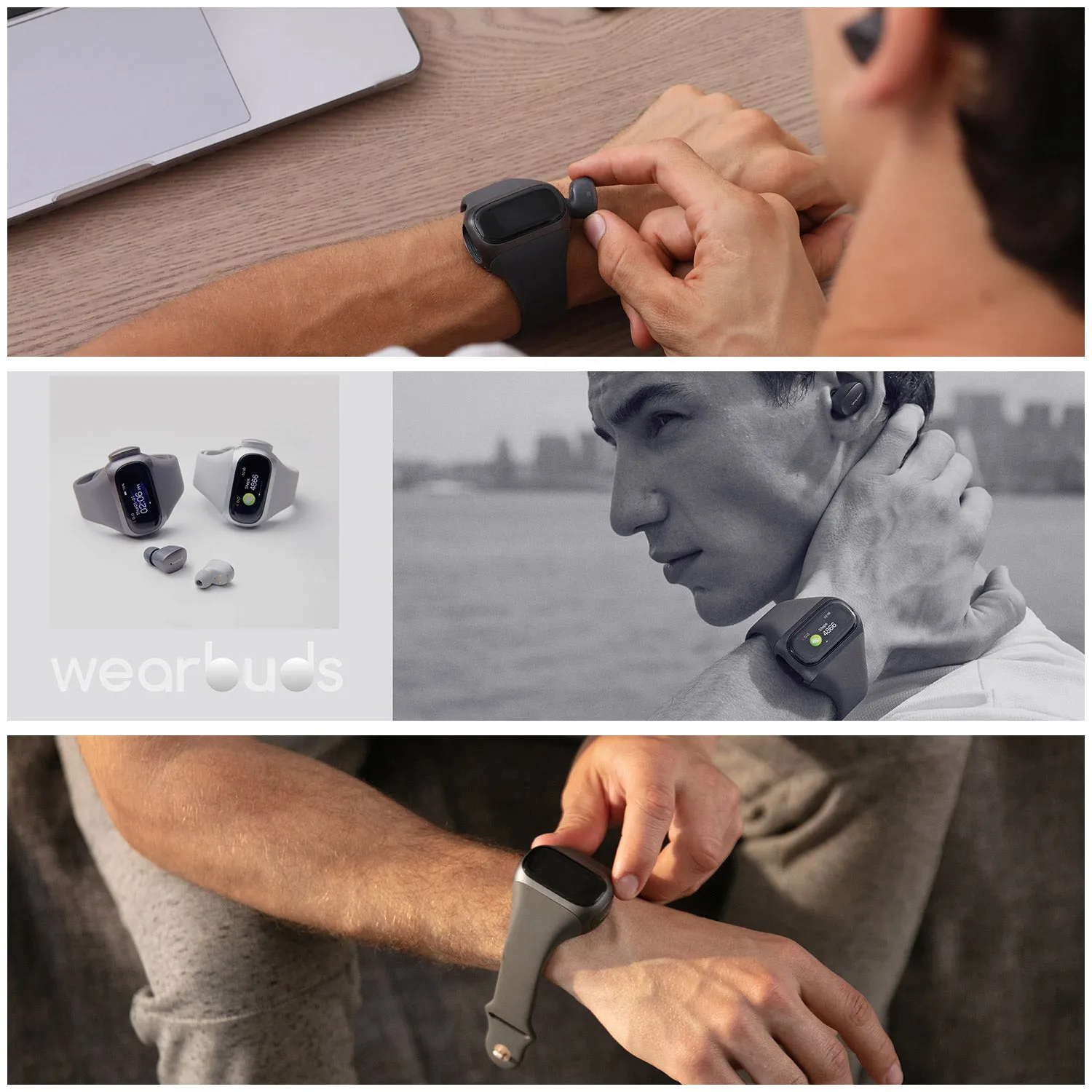 Aipower Wearbuds Pro & Fitness Activity Tracker