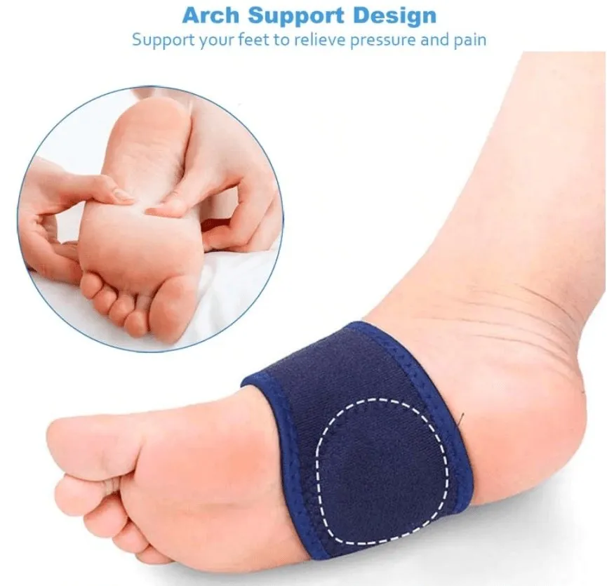 Arch Support Brace Plantar Fasciitis Gel Strap