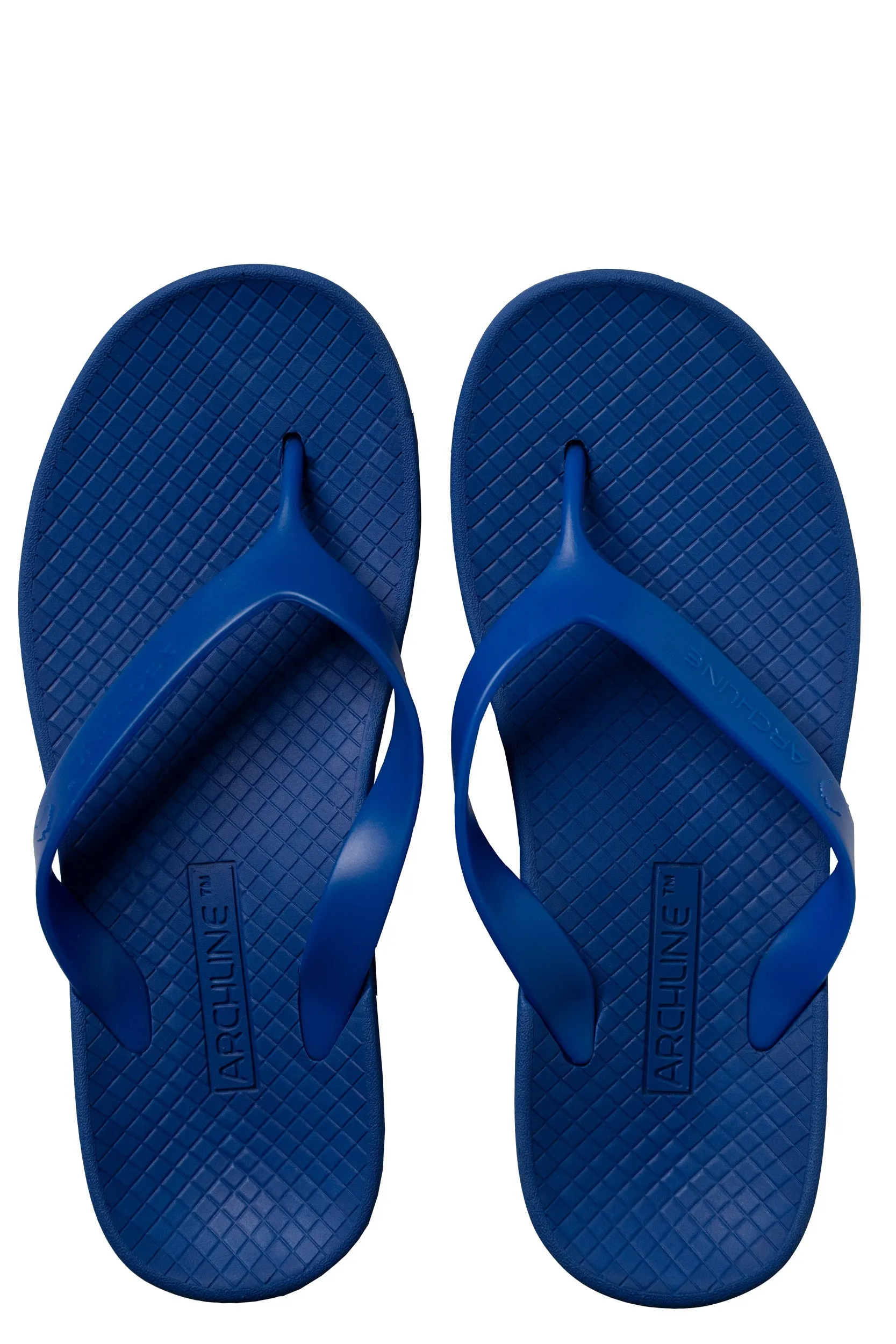 Archline Balance Orthotic Thongs - Blue/Blue