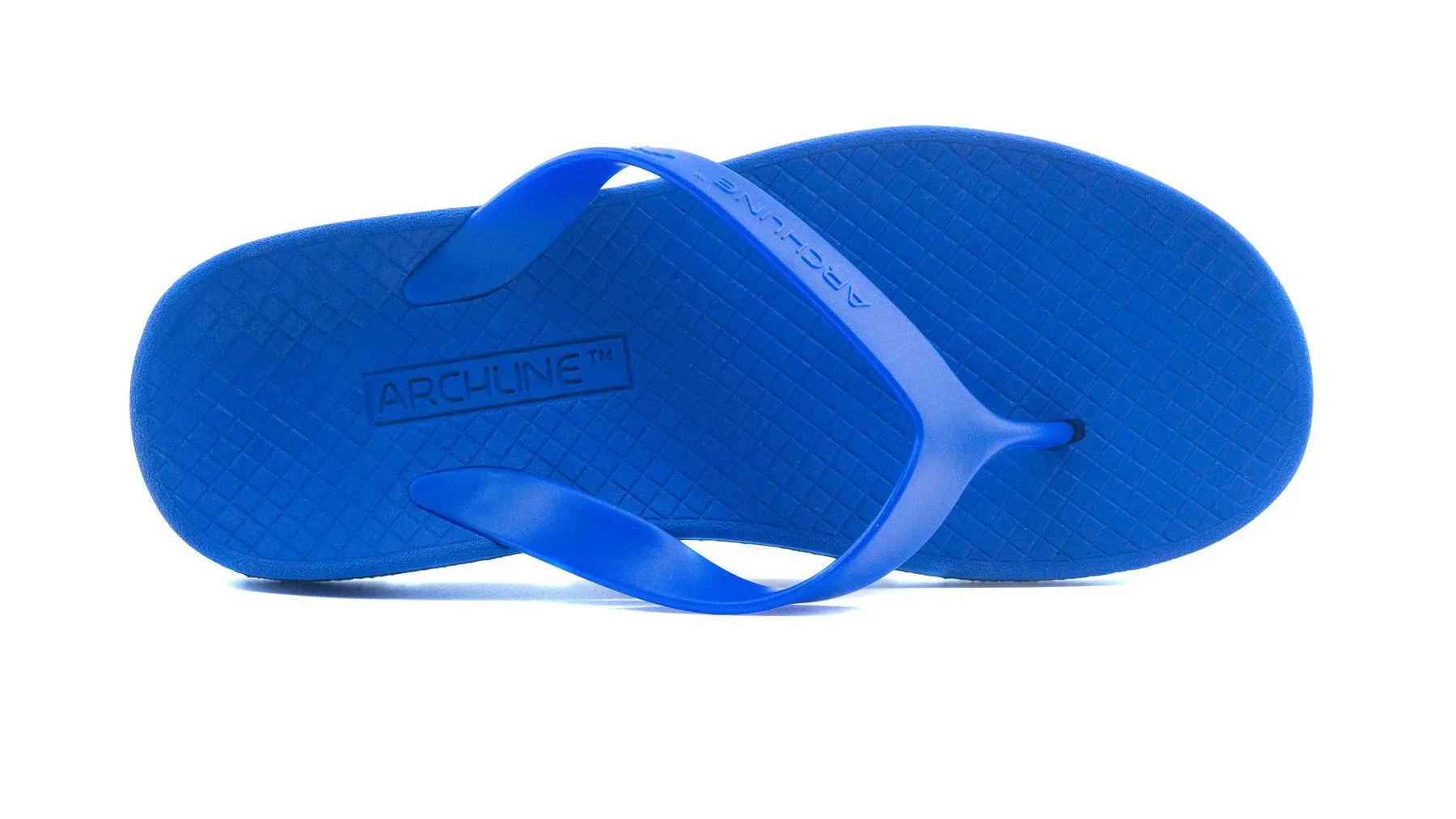 Archline Balance Orthotic Thongs - Blue/Blue