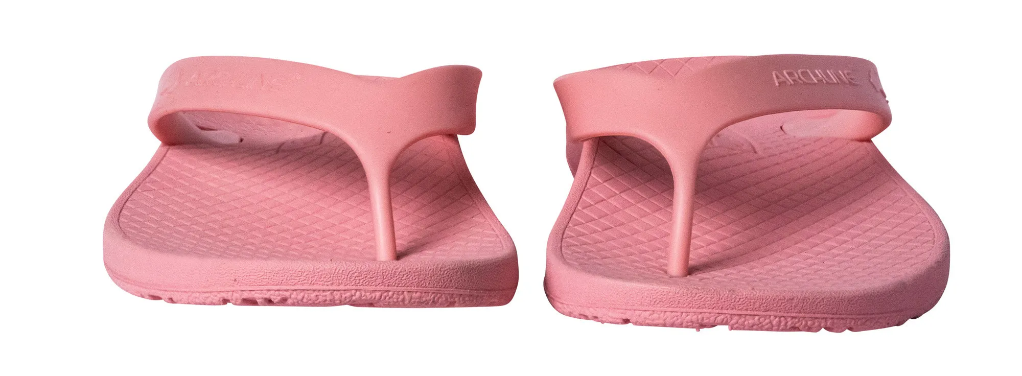 Archline Balance Orthotic Thongs - Coral Pink