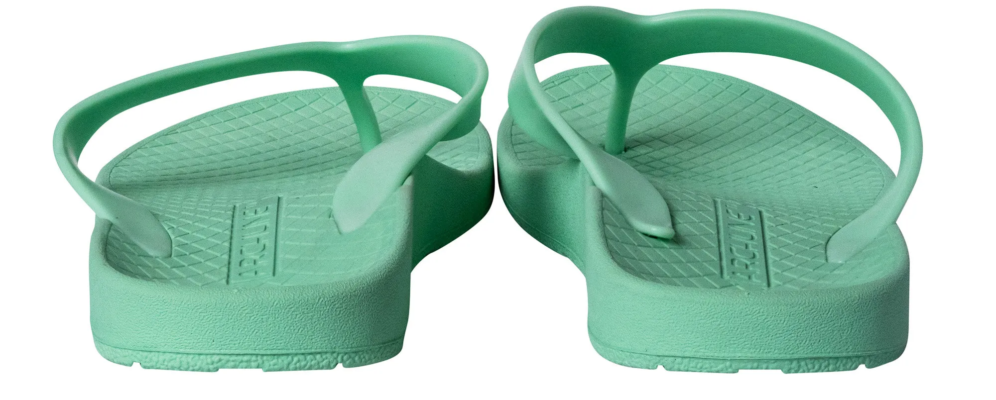 Archline Balance Orthotic Thongs - Dew Green