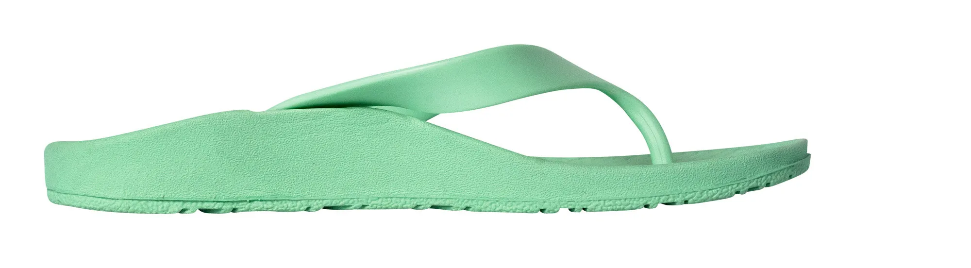 Archline Balance Orthotic Thongs - Dew Green