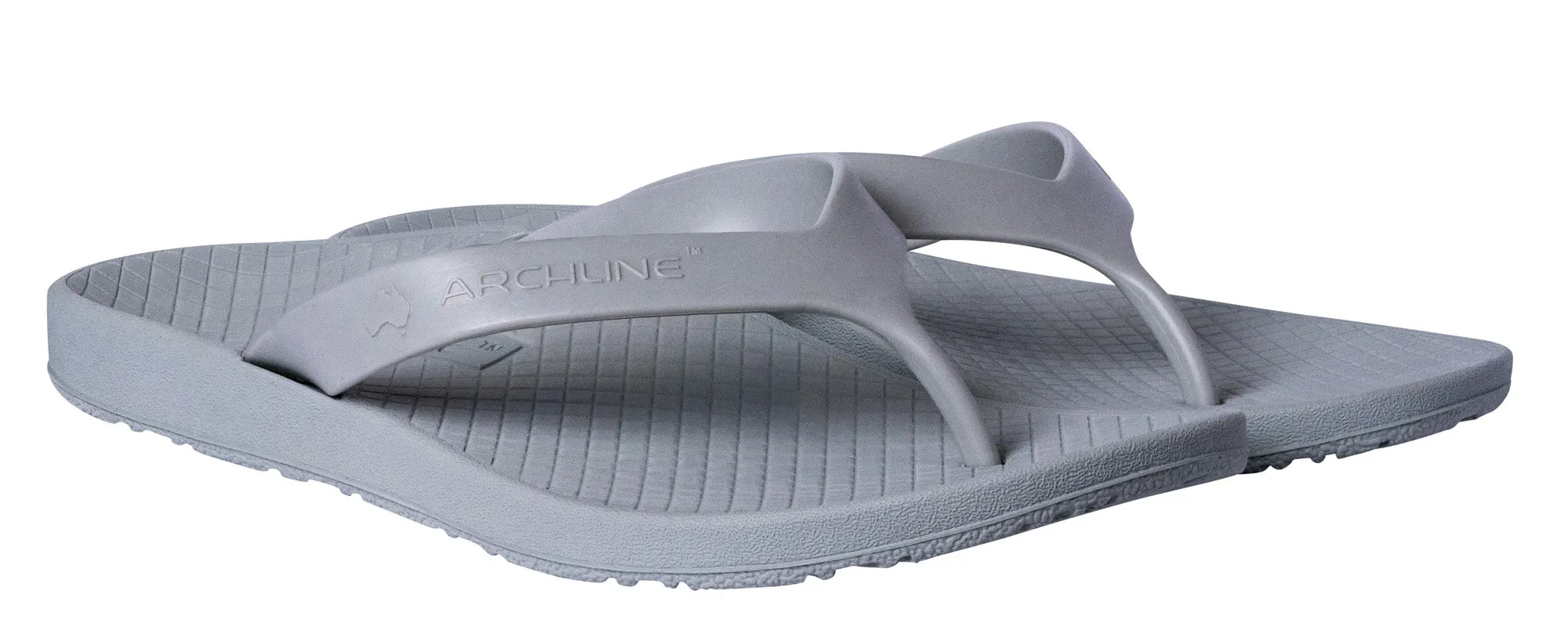 Archline Balance Orthotic Thongs - Grey