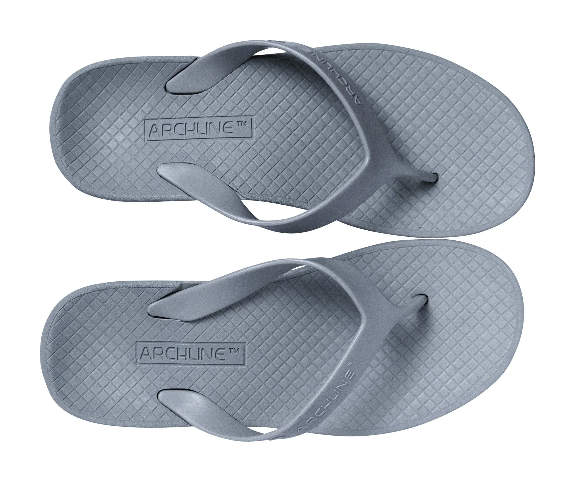 Archline Balance Orthotic Thongs - Grey