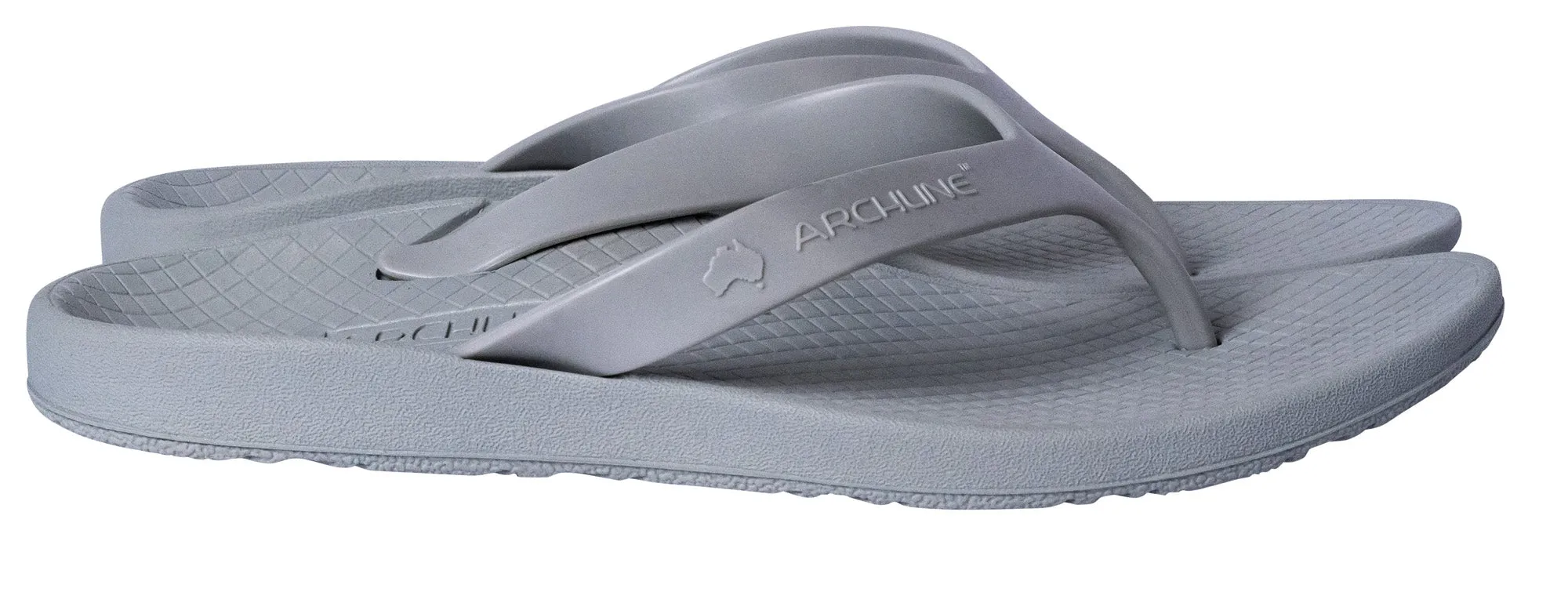 Archline Balance Orthotic Thongs - Grey