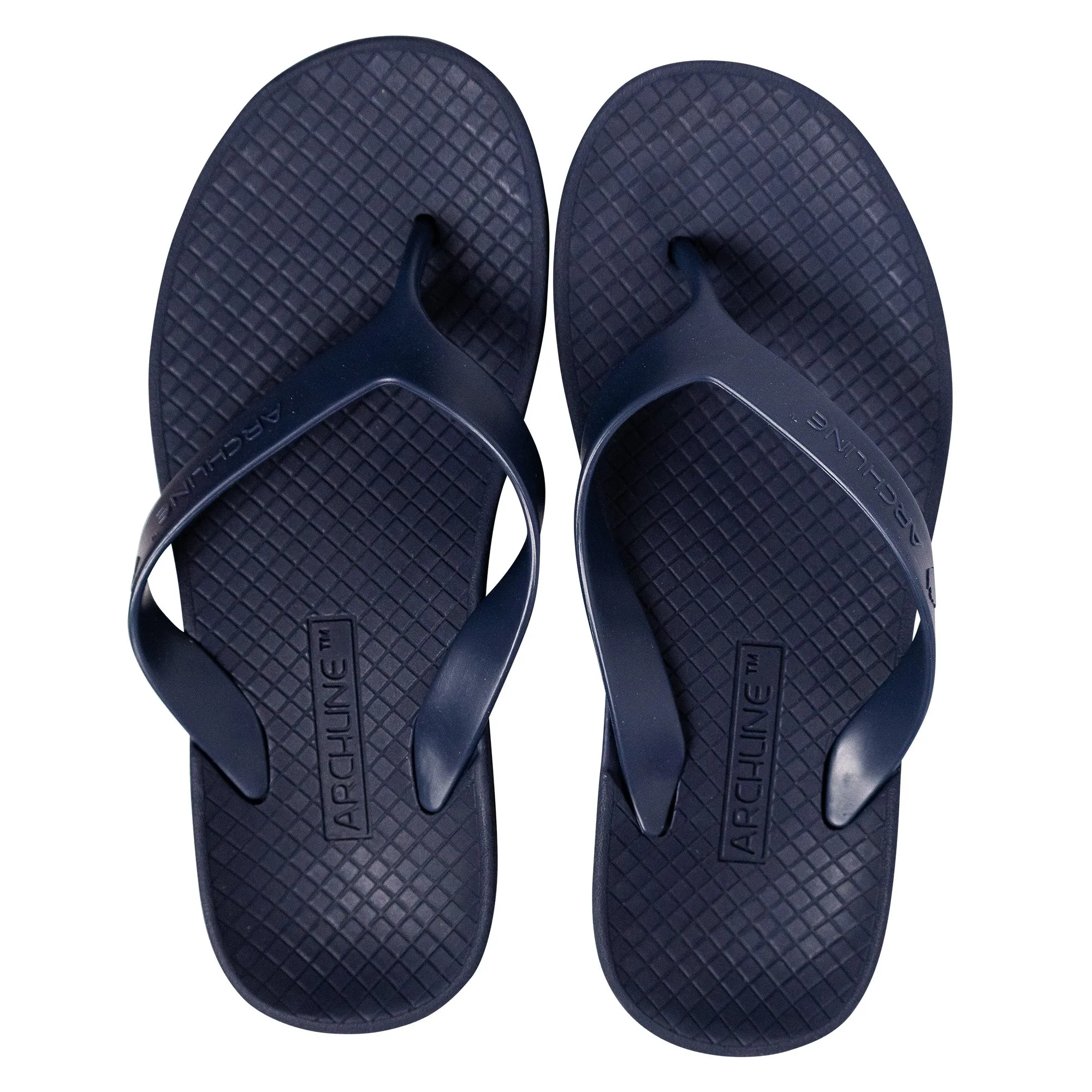 Archline Balance Orthotic Thongs - Navy