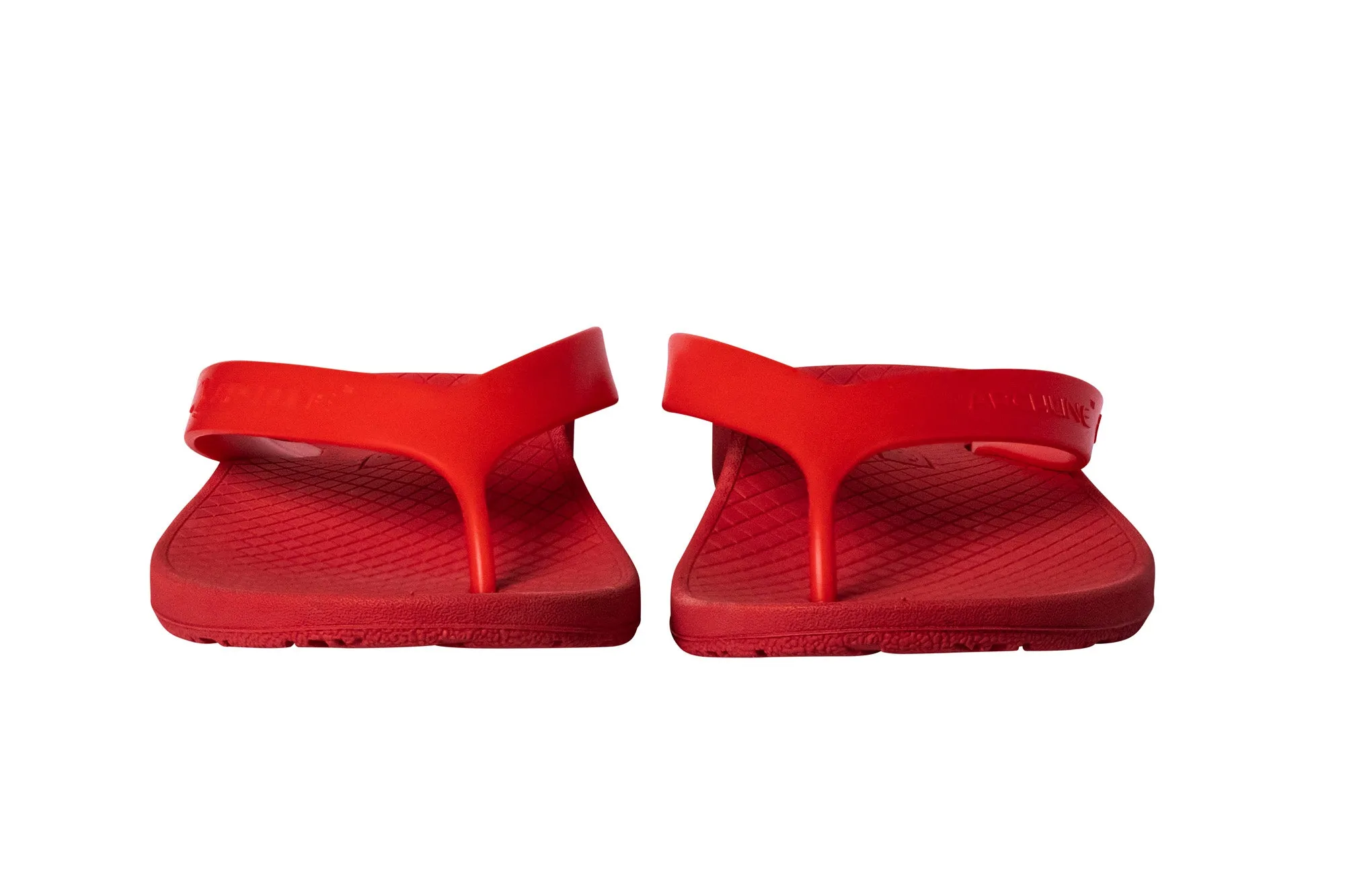 Archline Balance Orthotic Thongs - Red/Red