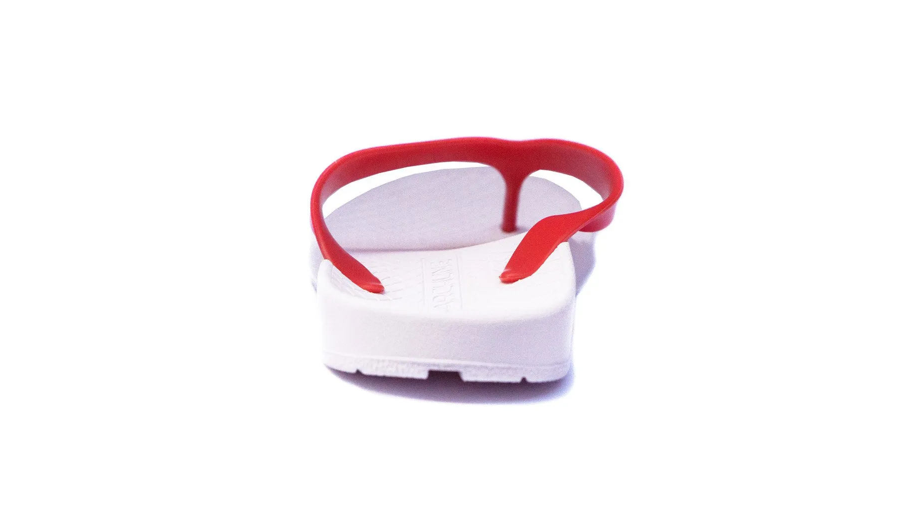 Archline Balance Orthotic Thongs - White/Red