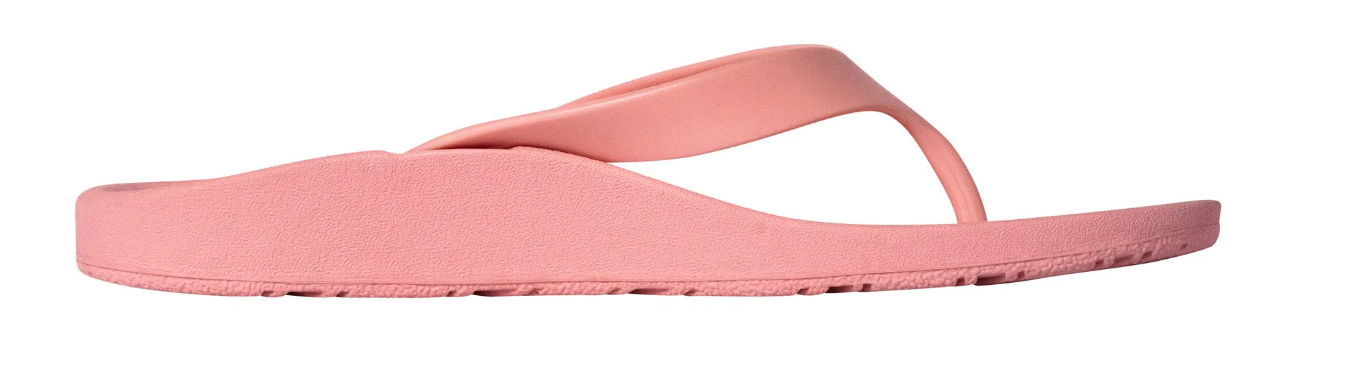 Archline Kids Orthotic Thongs – Coral Pink