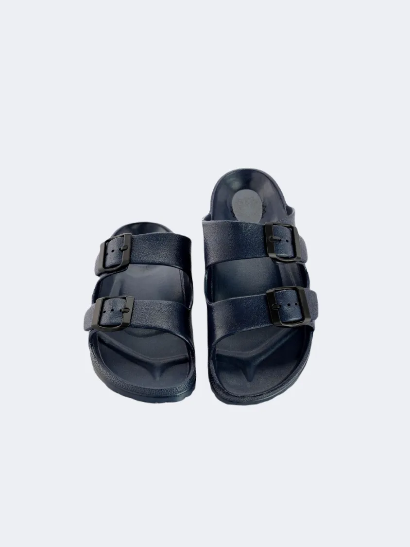 Ateneo Comfort Men Beach Slipper Navy