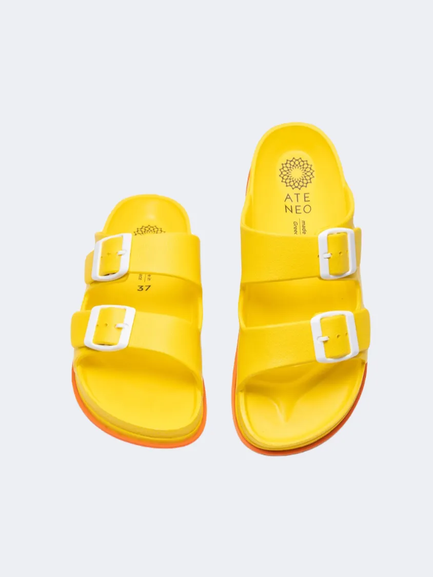 Ateneo Comfort Women Beach Slipper Yellow