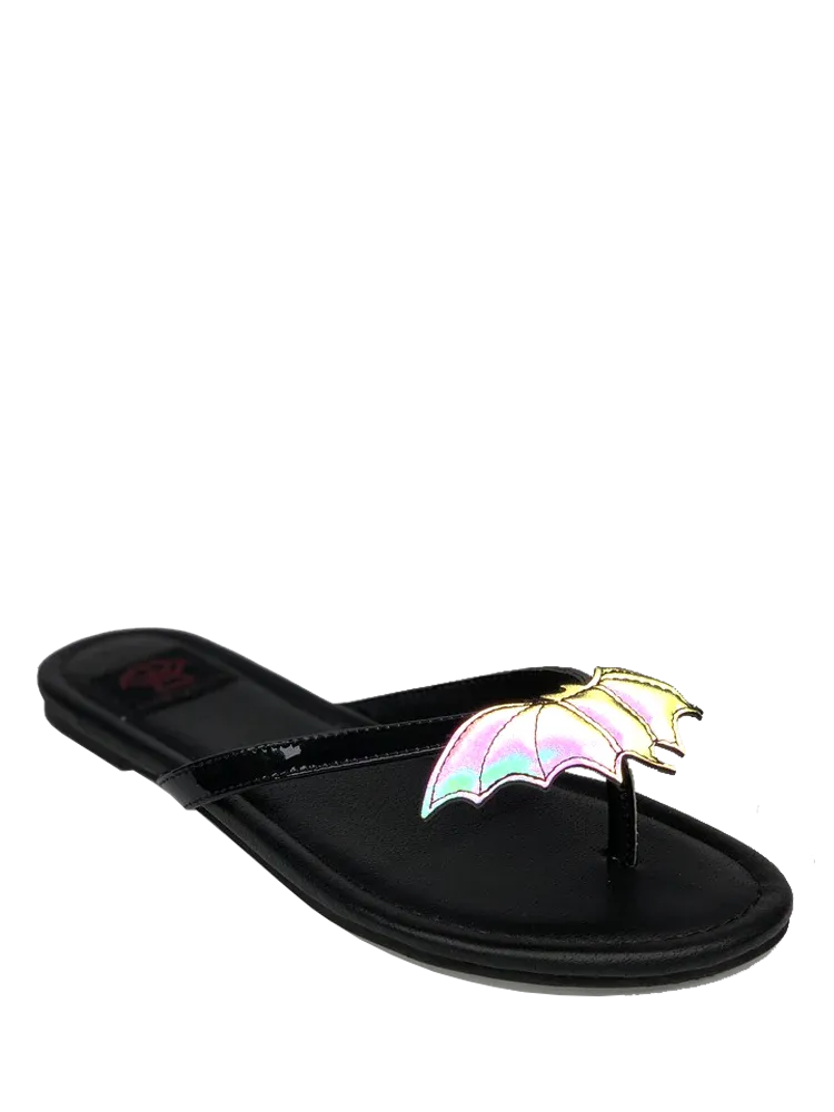 BETTY BAT REFLECTIVE/GALACTIC SANDAL