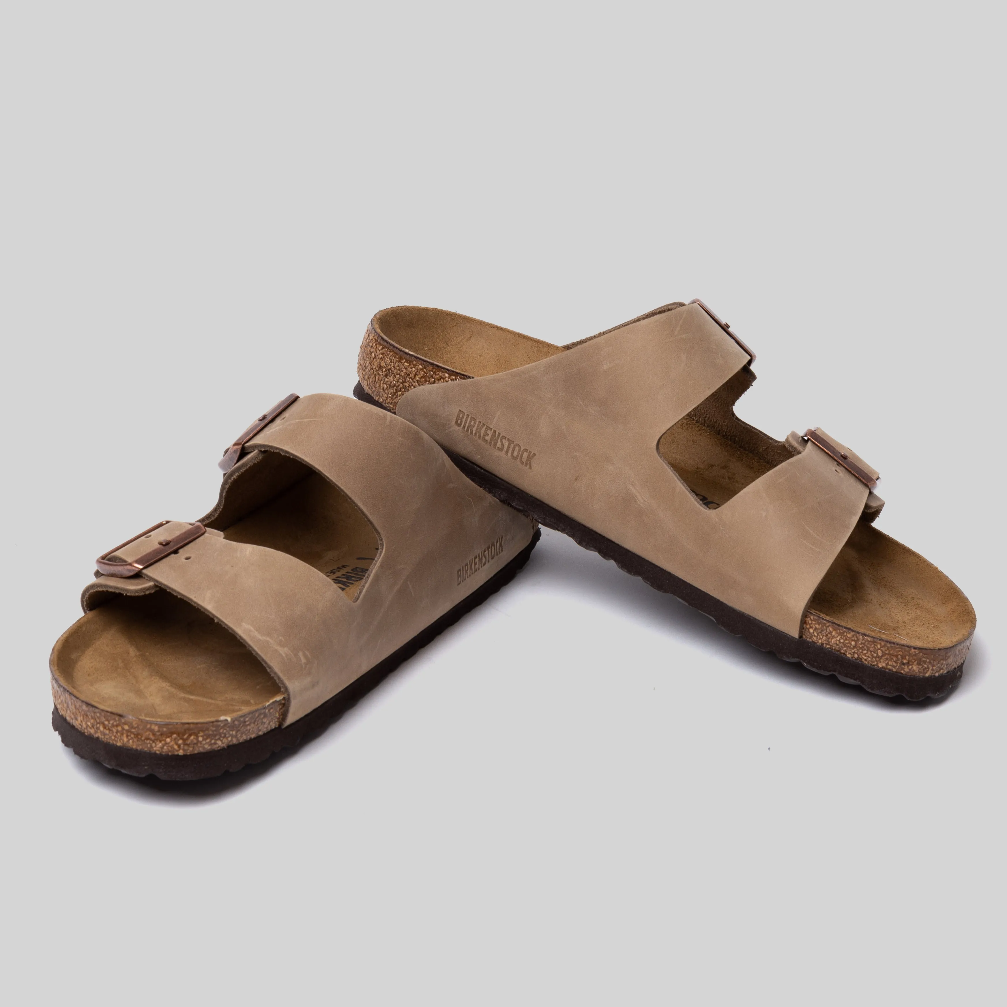 BIRKENSTOCK ARIZONA SANDALS 352203U TOBACCO BROWN