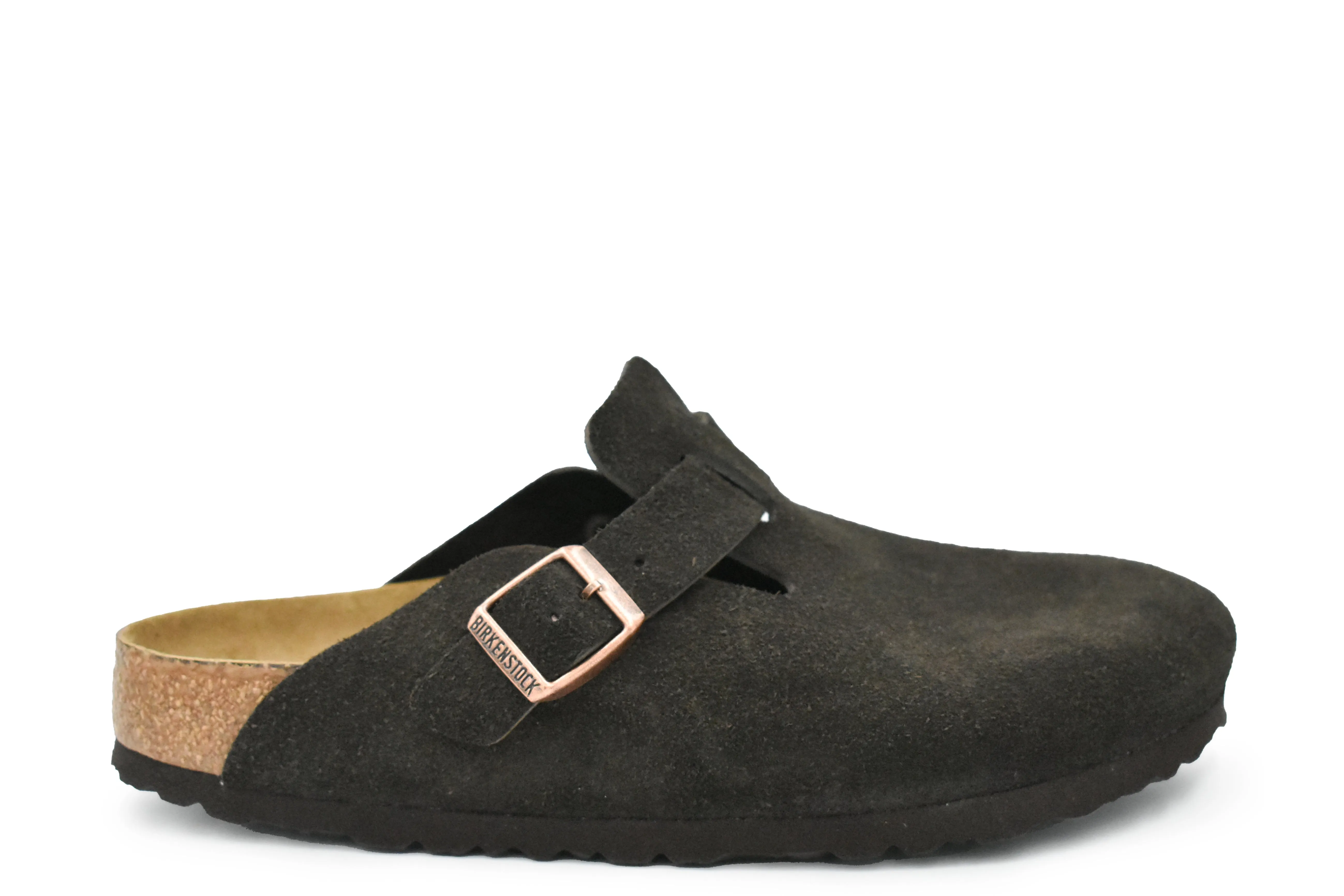 BIRKENSTOCK - BOSTON - REGULAR - SUEDE - SOFT FOOTBED