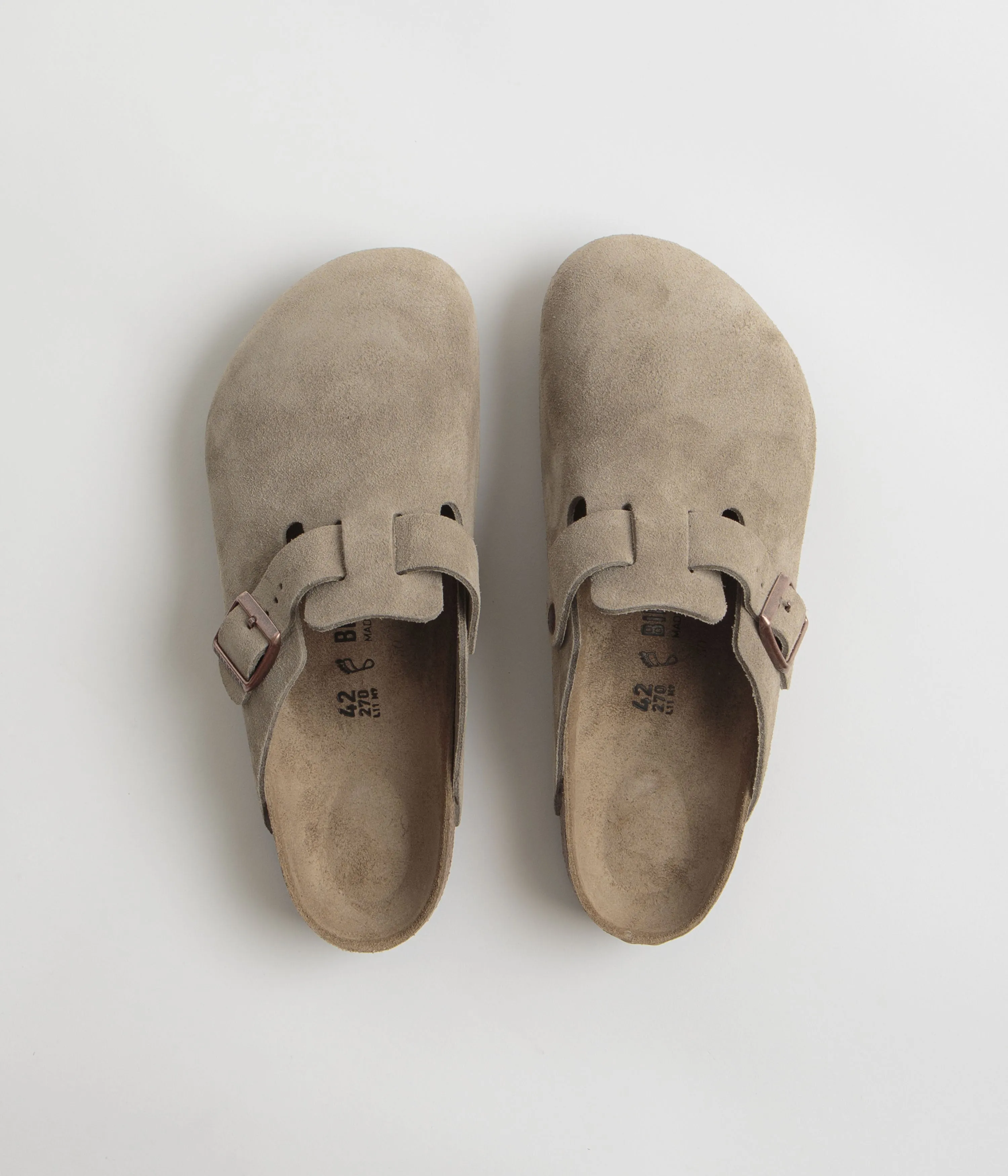 Birkenstock Boston Sandals - Taupe