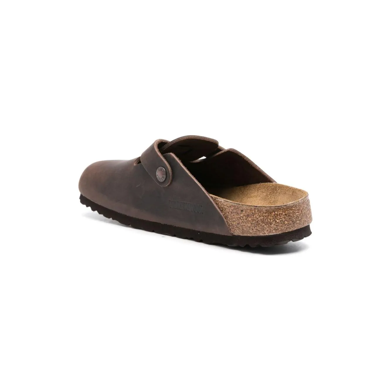 Birkenstock calf leather smooth grain Sandals Brown