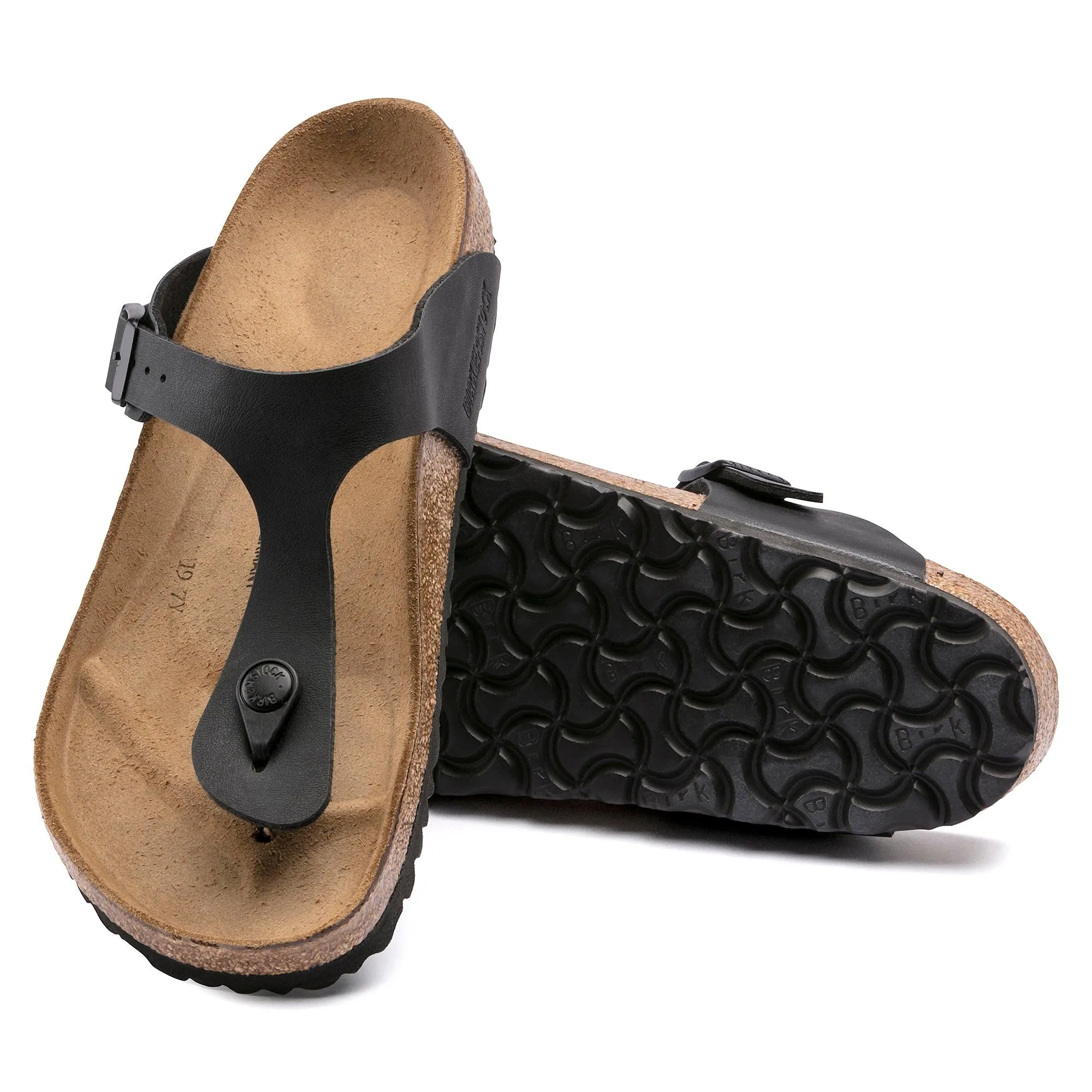 Birkenstock Gizeh Black BF Narrow