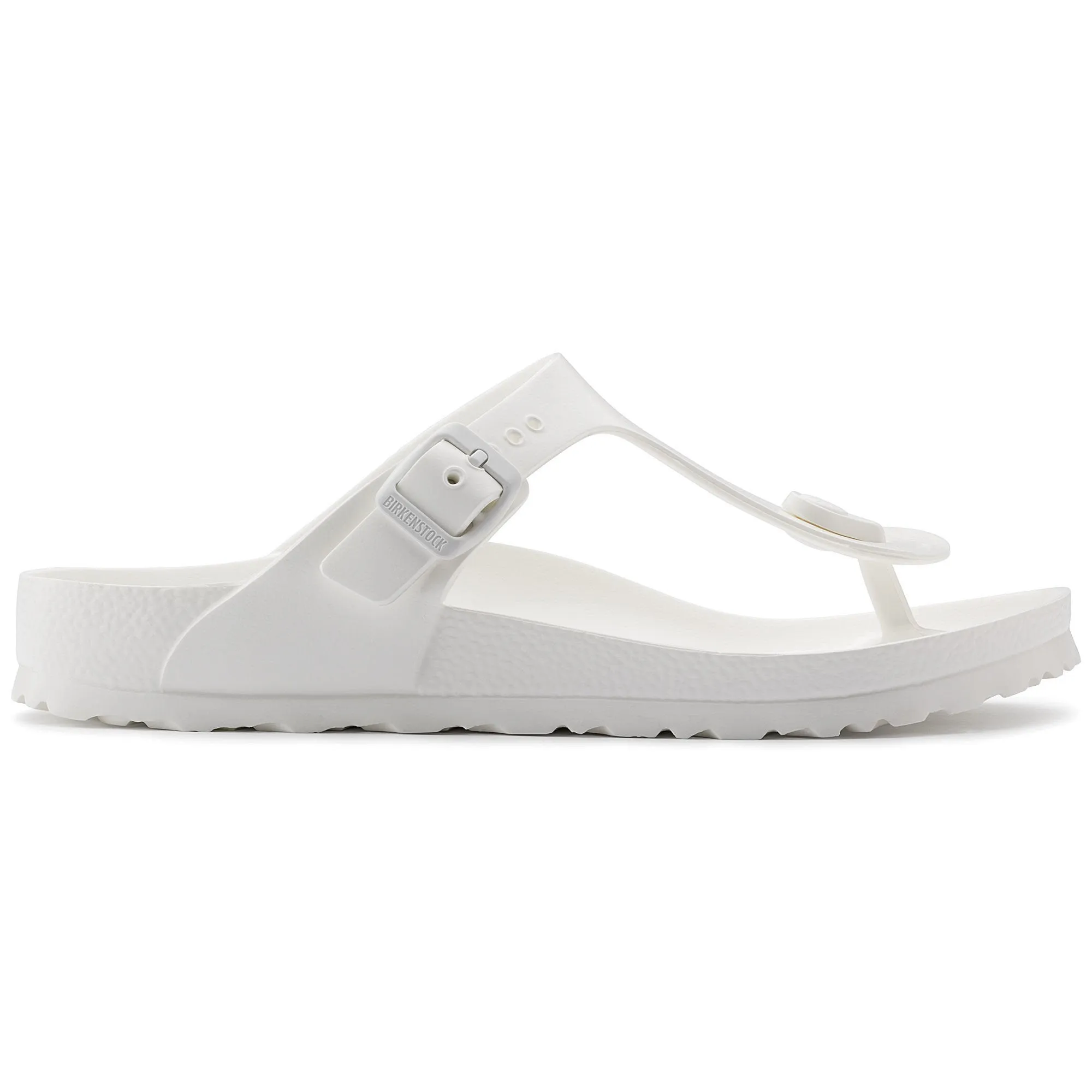 BIRKENSTOCK GIZEH ESSENTIALS WHITE EVA