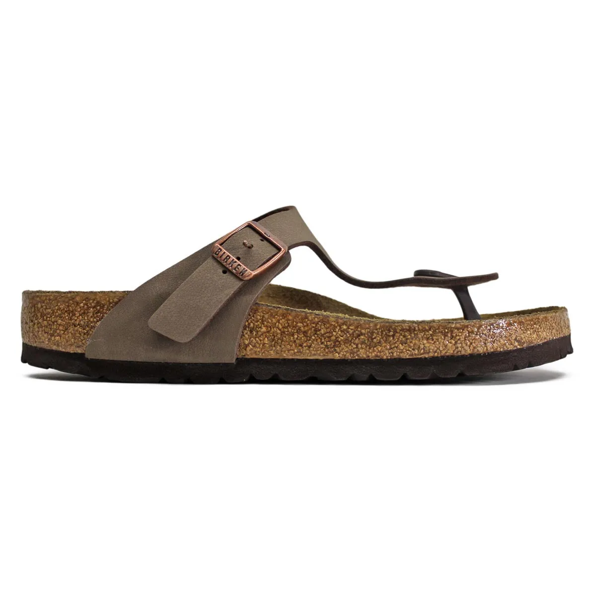 Birkenstock Unisex Sandals Gizeh BS Buckle Toe-Post Open-Back Birko-Flor - UK 5.5