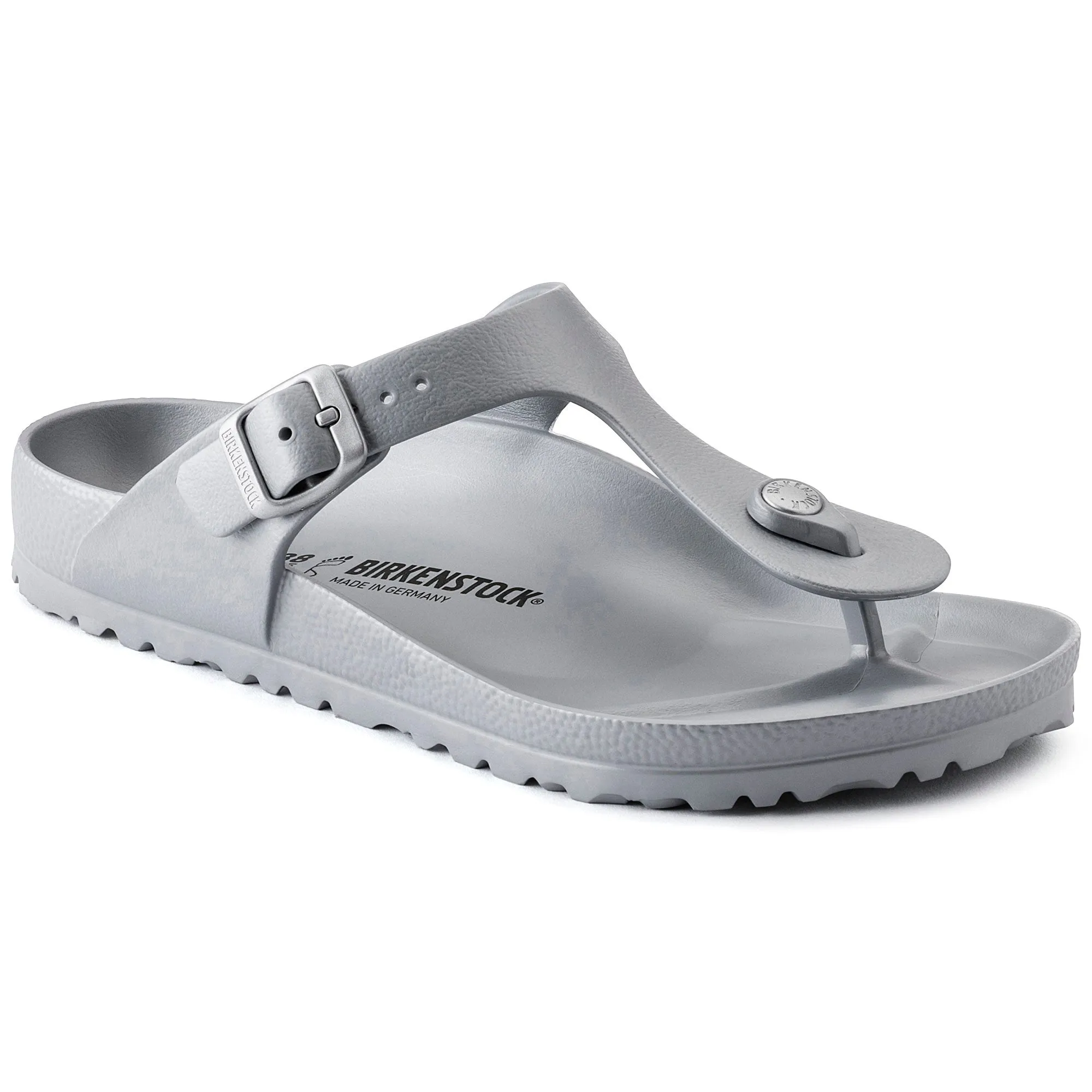 Birkenstock Womens Gizeh Essentials EVA Silver