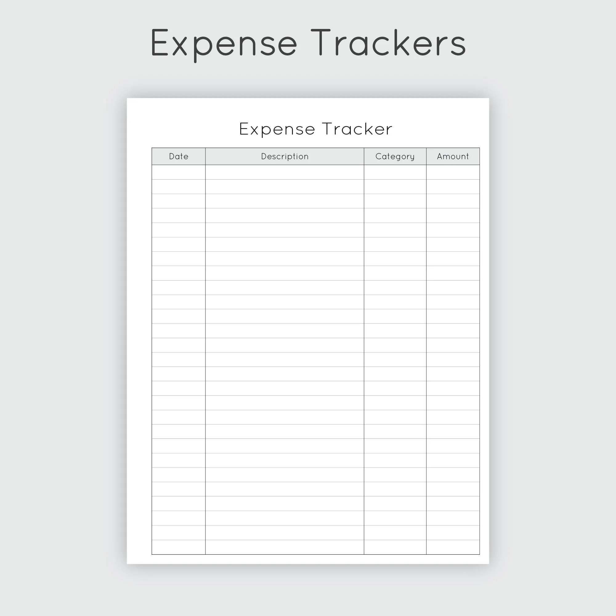 Budget Journal - Geo Abstract