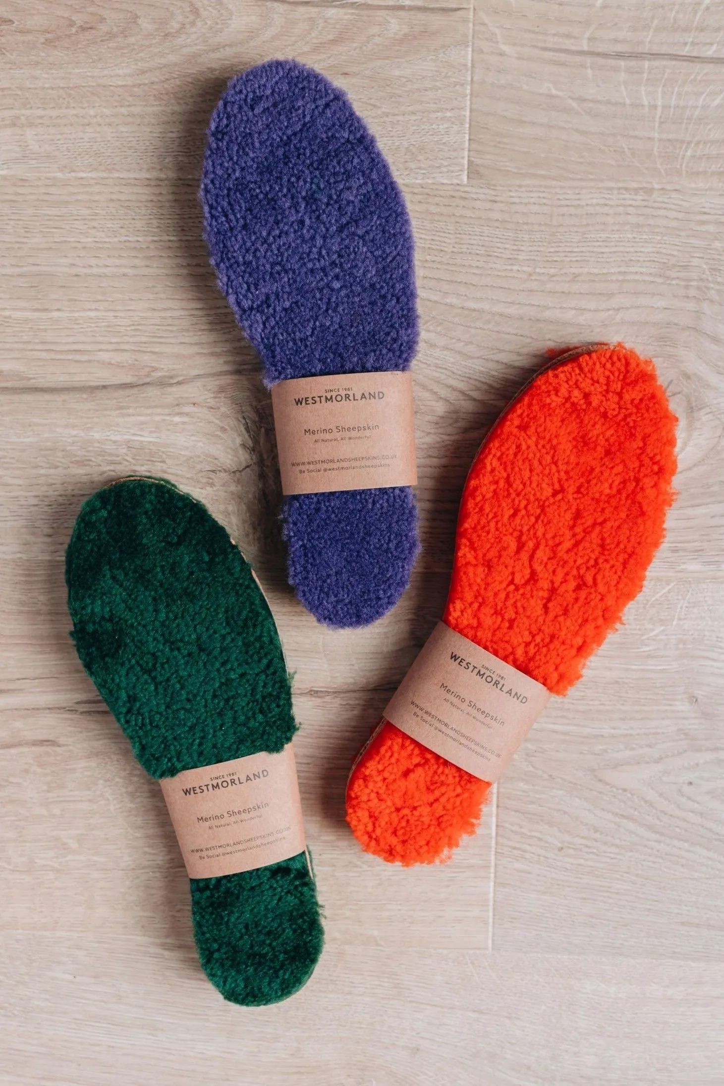 Children's Sheepskin Cuttable Insoles (Colour EDIT)