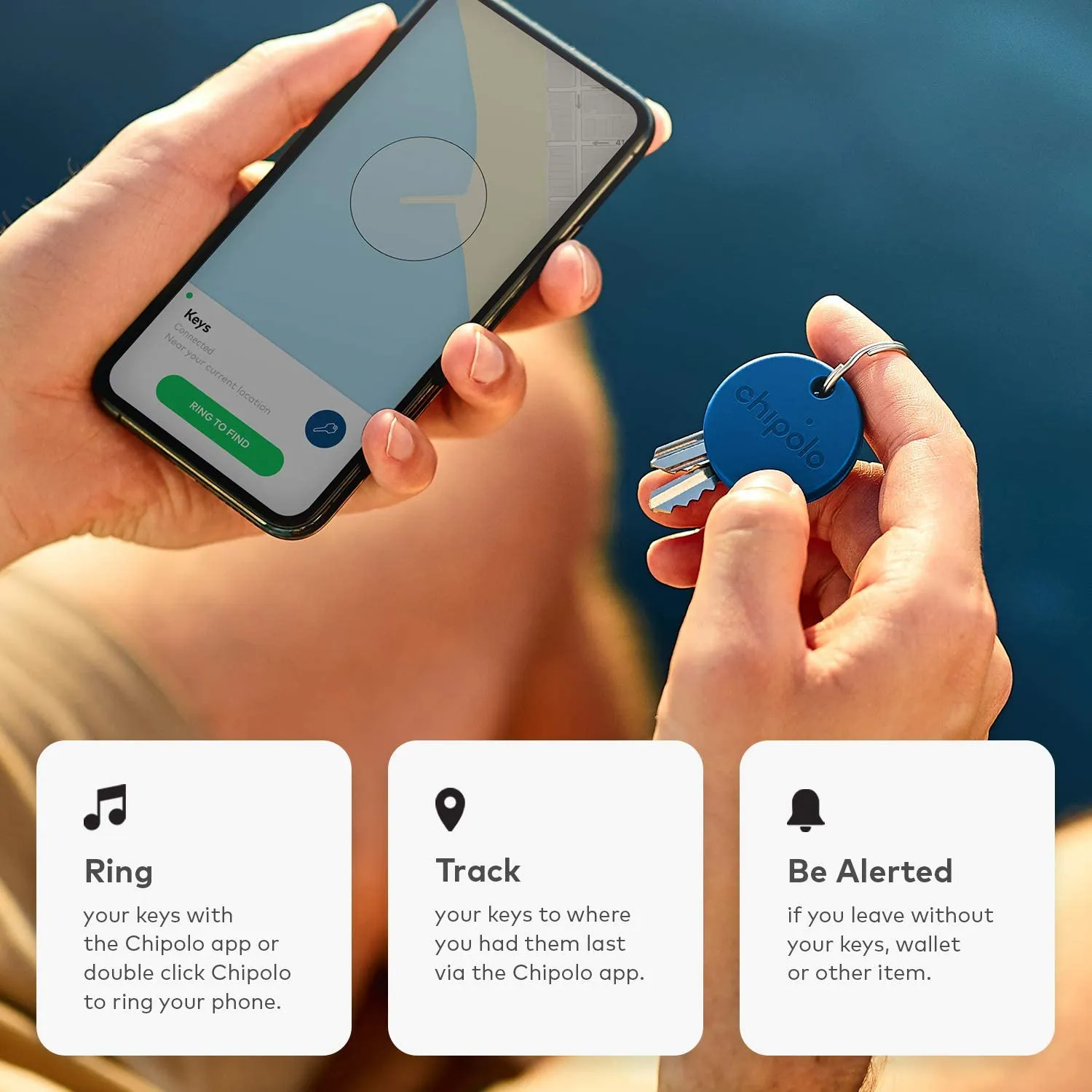 Chipolo ONE Bluetooth Tracker Ocean Special Edition