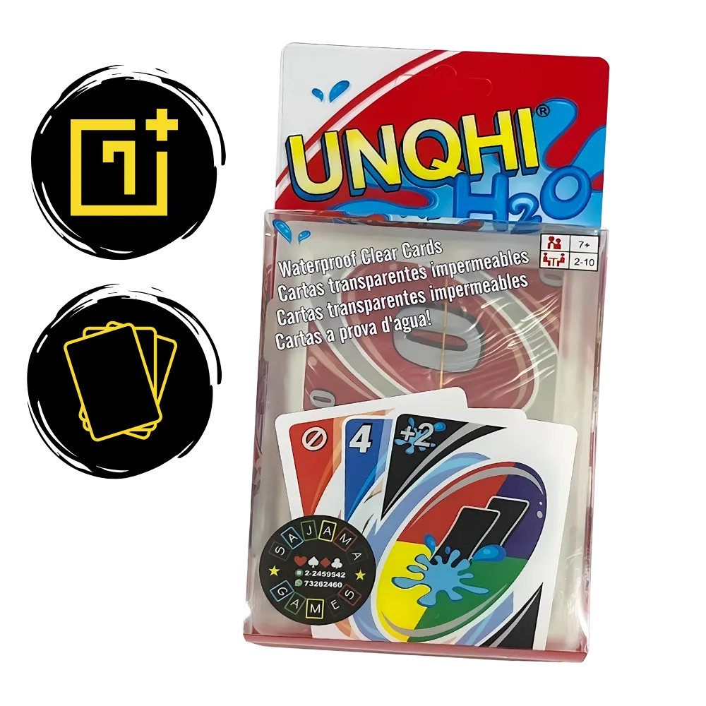 Classic Uno Waterproof Cards