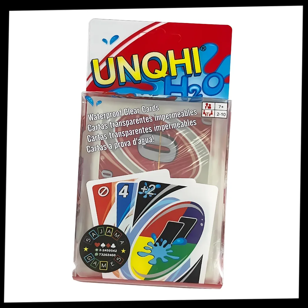 Classic Uno Waterproof Cards