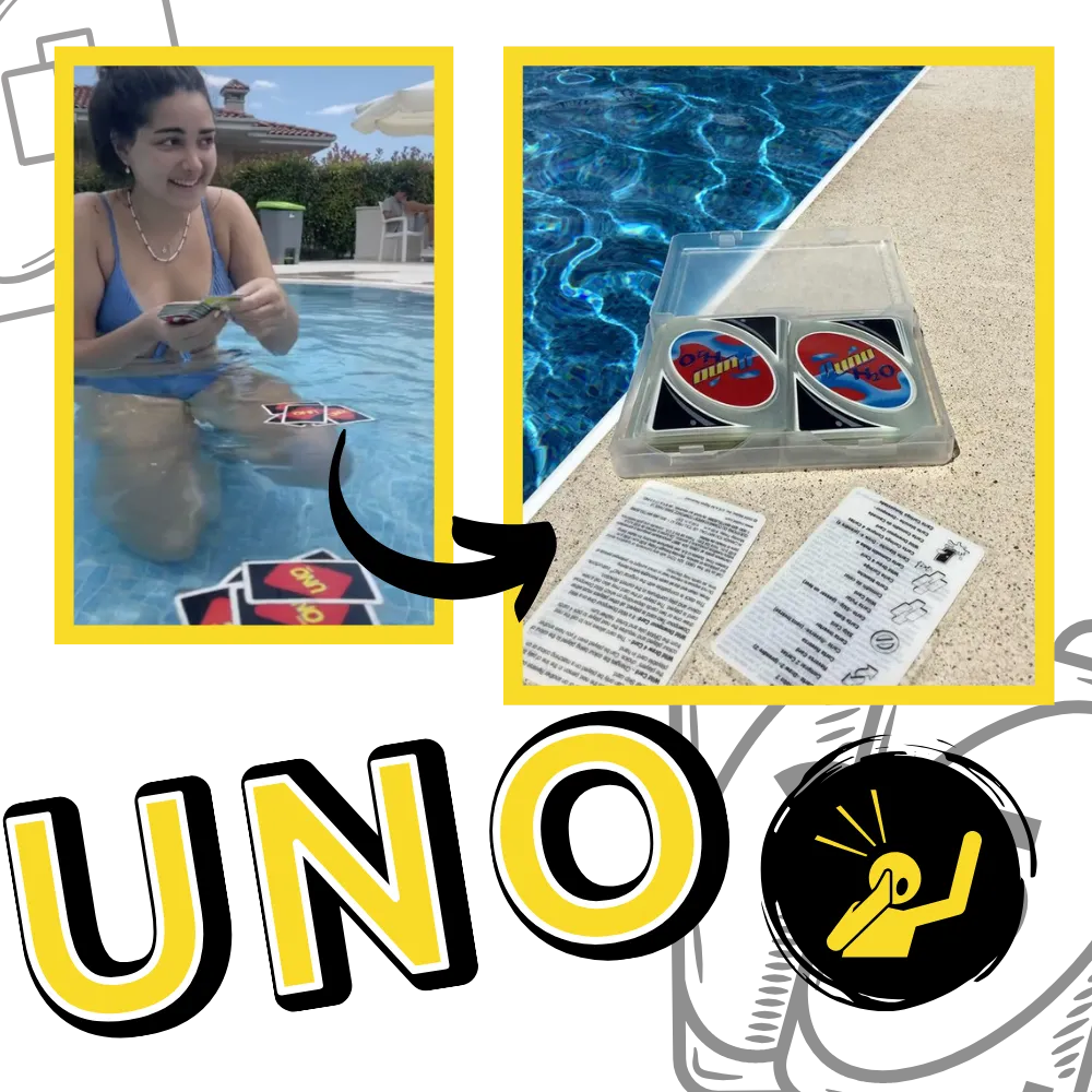 Classic Uno Waterproof Cards