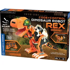 Code Control Dinosaur Robot: REX