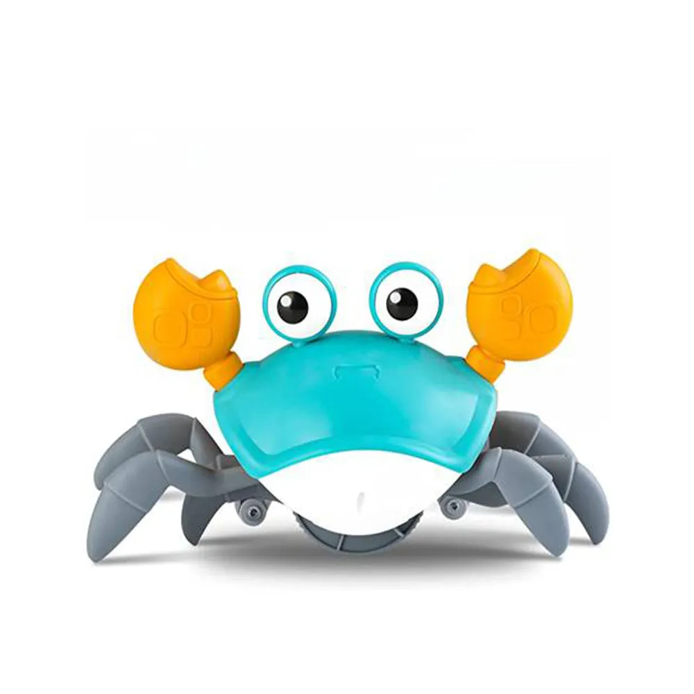 Crawling Crab Sensory Toy with Music and LED Light-USB Rechargeable