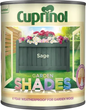 Cuprinol Garden Shades Exterior Woodcare - Sage 1L