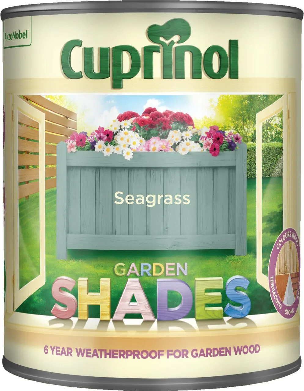 Cuprinol Garden Shades Exterior Woodcare -  Seagrass 1L